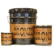 Superior Bronze Polyester Adhesive Flowing