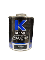 K Bond Polyester White Flowing