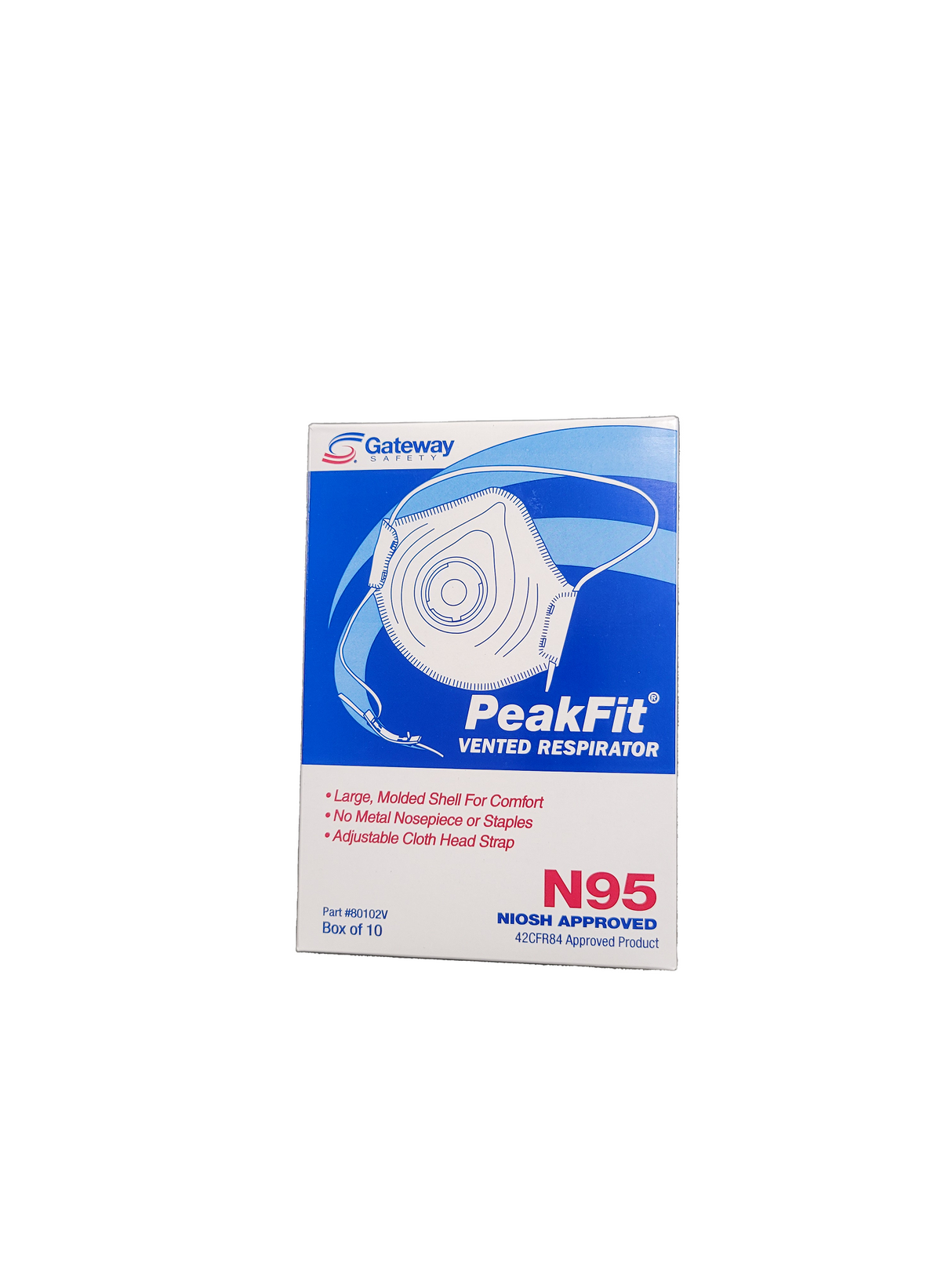 Gateway Peakfit-Molded N95 Particulate Respirator